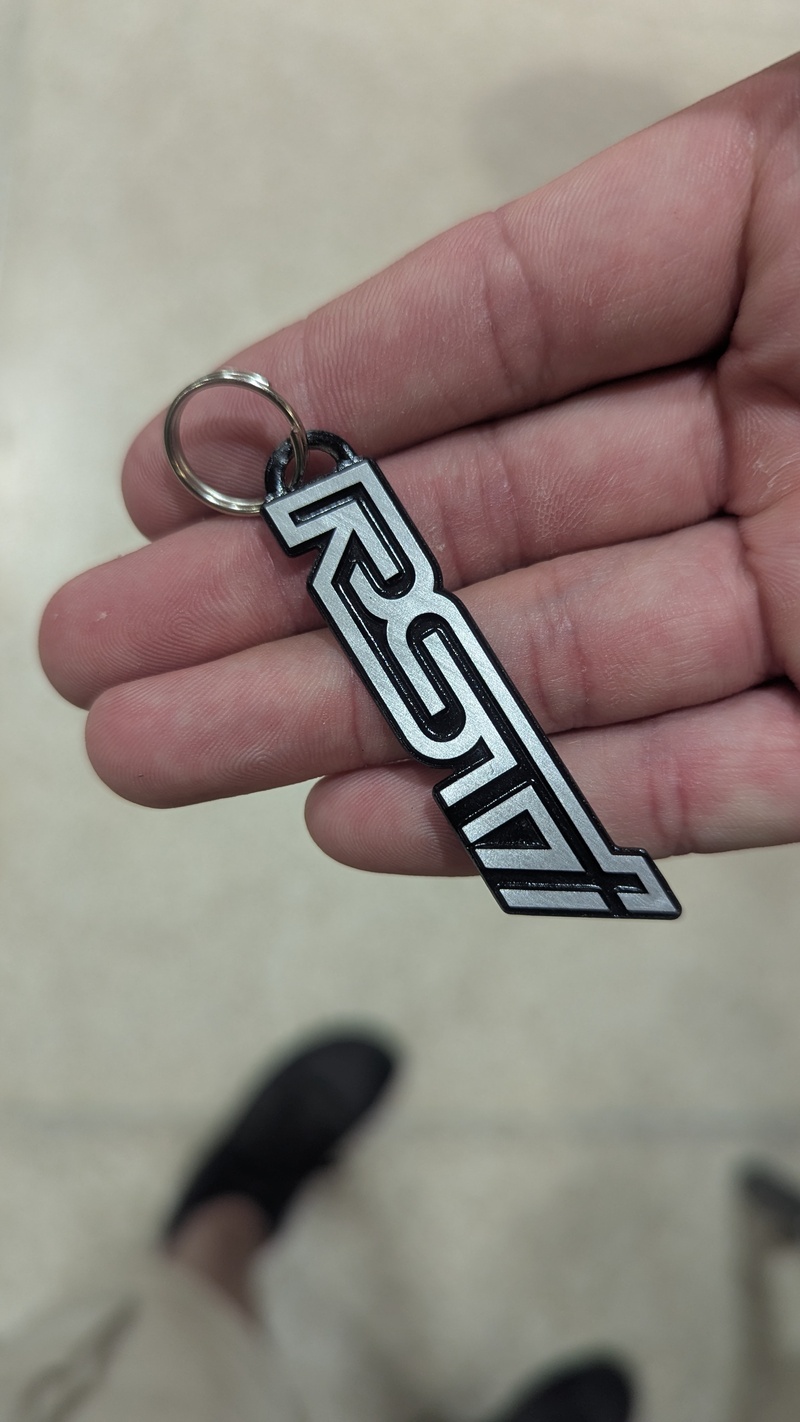 Subaru RSTI Keychain 